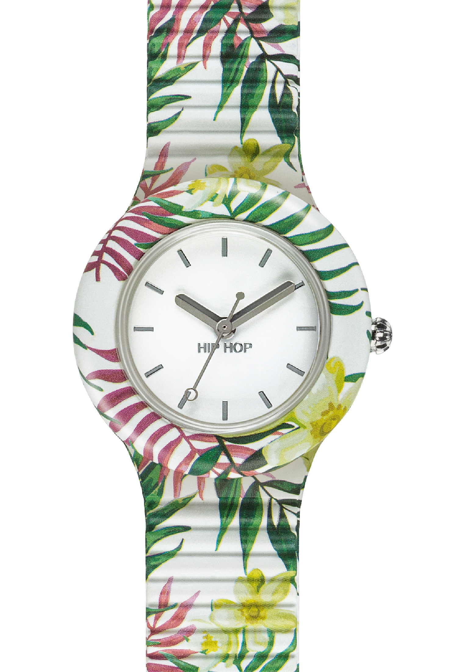 Orologio HIP HOP donna JUNGLE FEVER, cinturino in silicone, SOLO TEMPO -3H - Foto 11 di 25