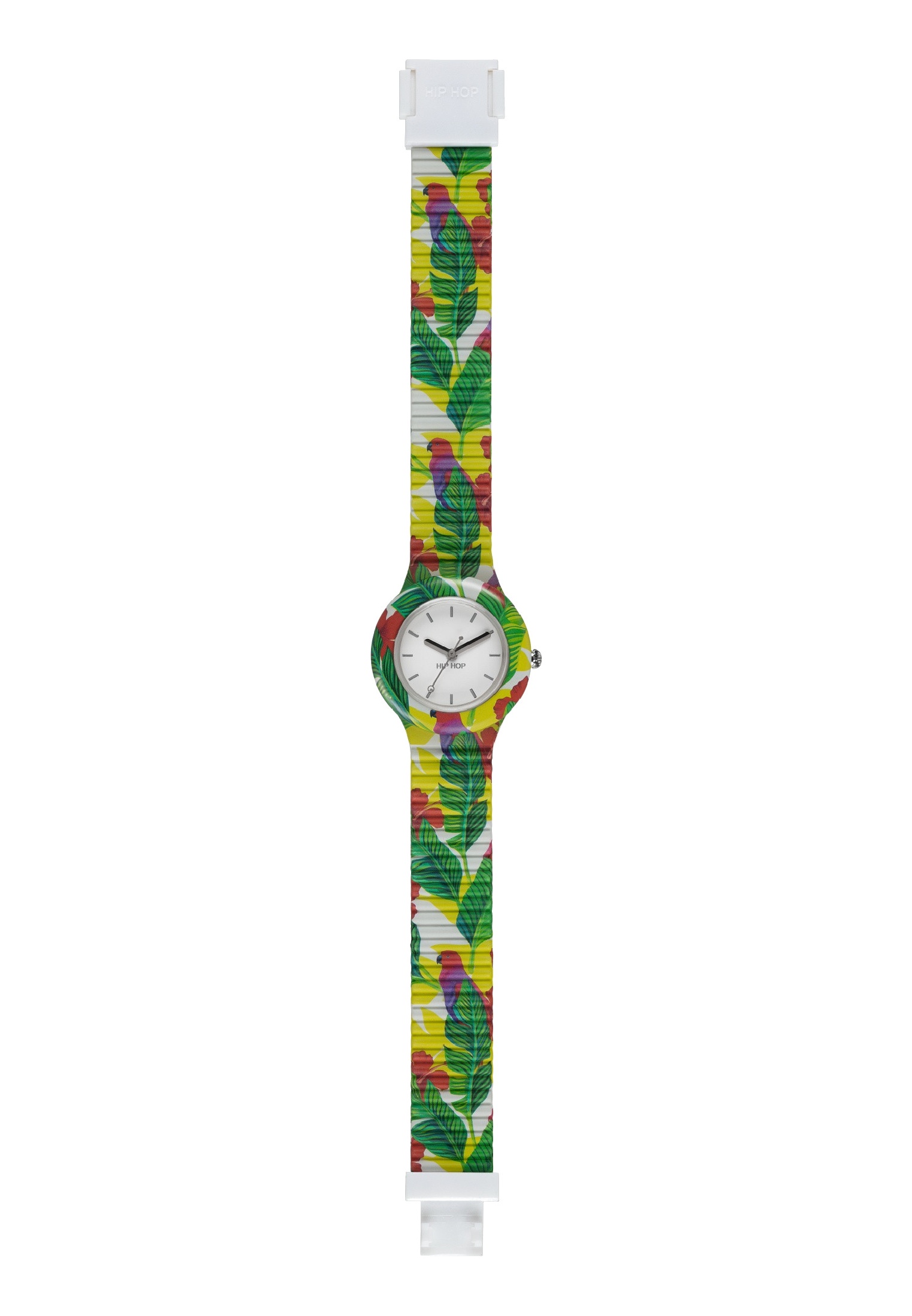 Orologio HIP HOP donna JUNGLE FEVER, cinturino in silicone, SOLO TEMPO -3H - Foto 9 di 25