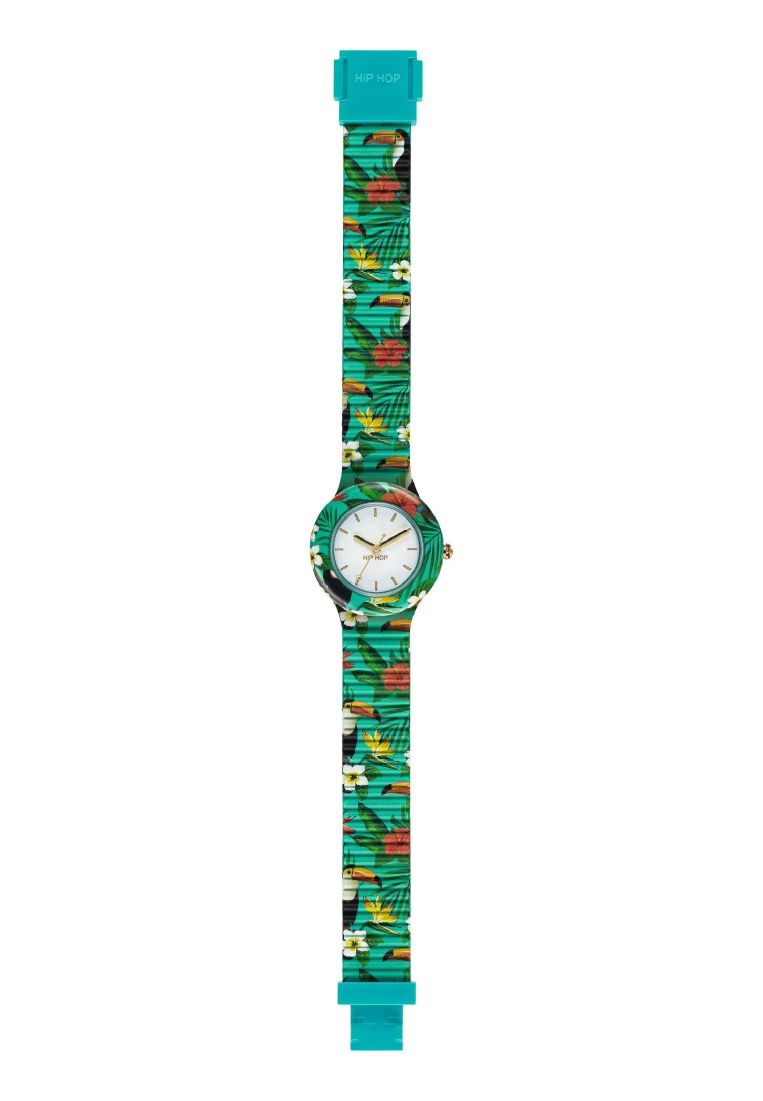 Orologio HIP HOP donna JUNGLE FEVER, cinturino in silicone, SOLO TEMPO -3H - Foto 24 di 25