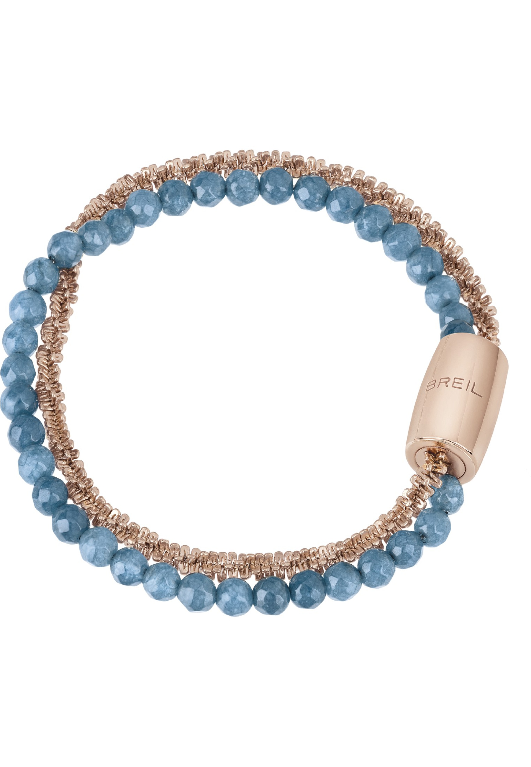 BREIL - Bracciale in acciaio collezione MAGNETICA SYSTEM con doppia catena
