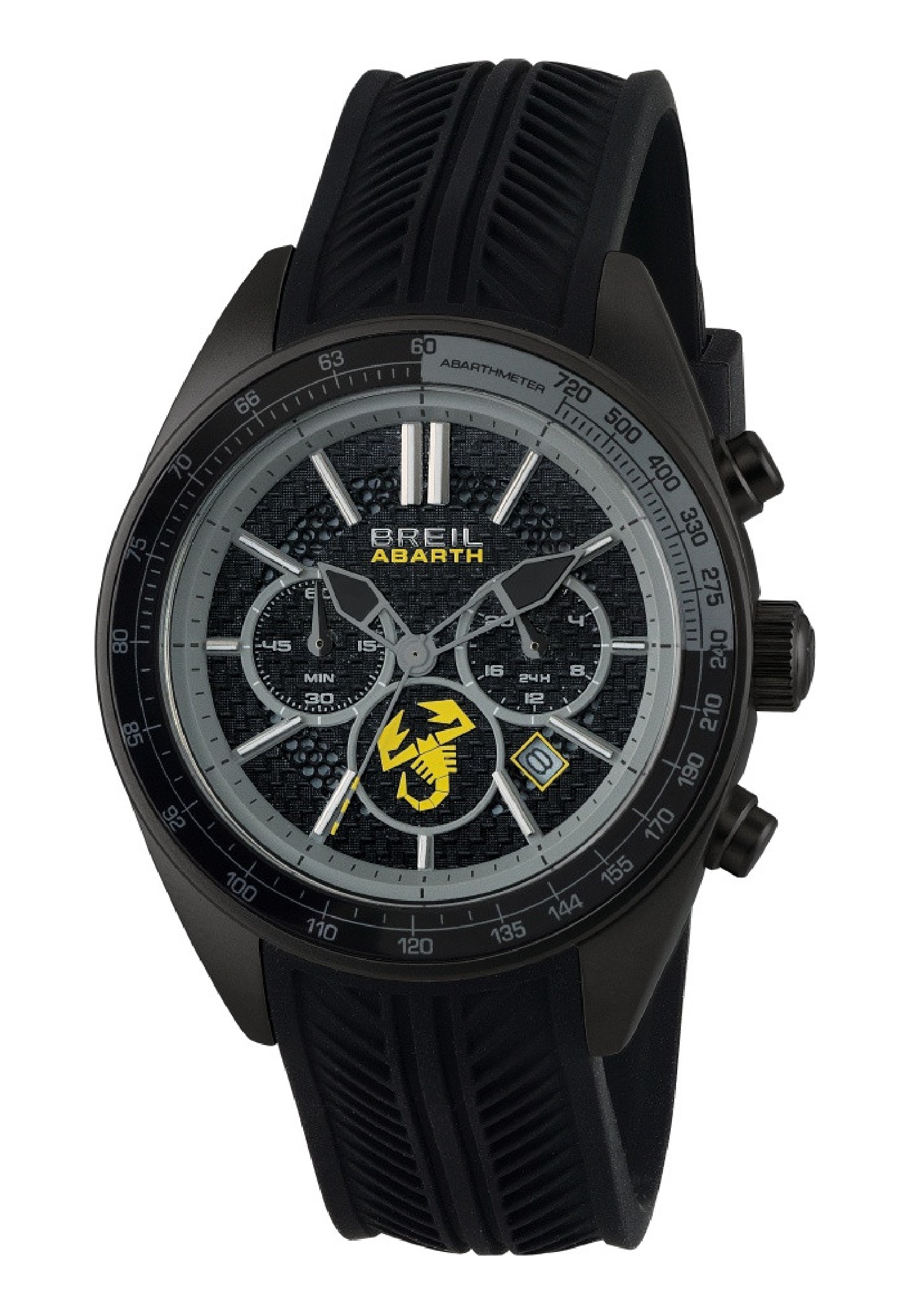 Orologio BREIL uomo ABARTH, con cinturino in silicone, CHRONO | eBay