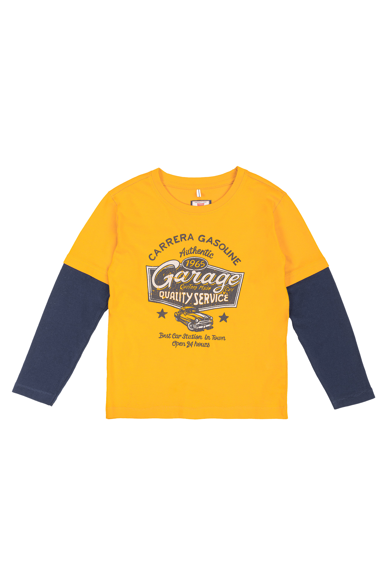 T-Shirt per Bambino e Bambina Modello con Stampa CarreraCarrera Jeans Marca 