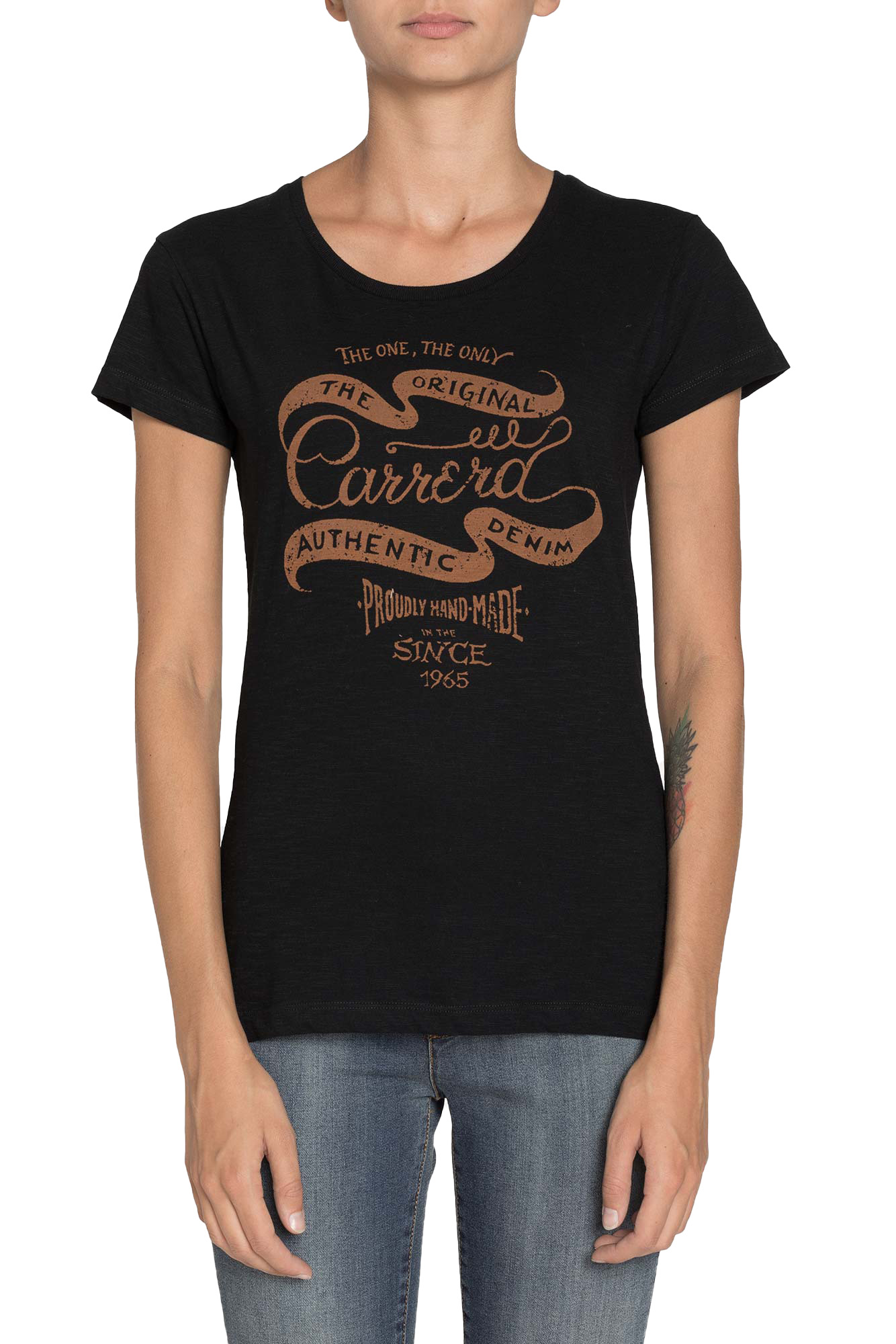 T-Shirt per Donna Modello con Stampa IT M Carrera Jeans