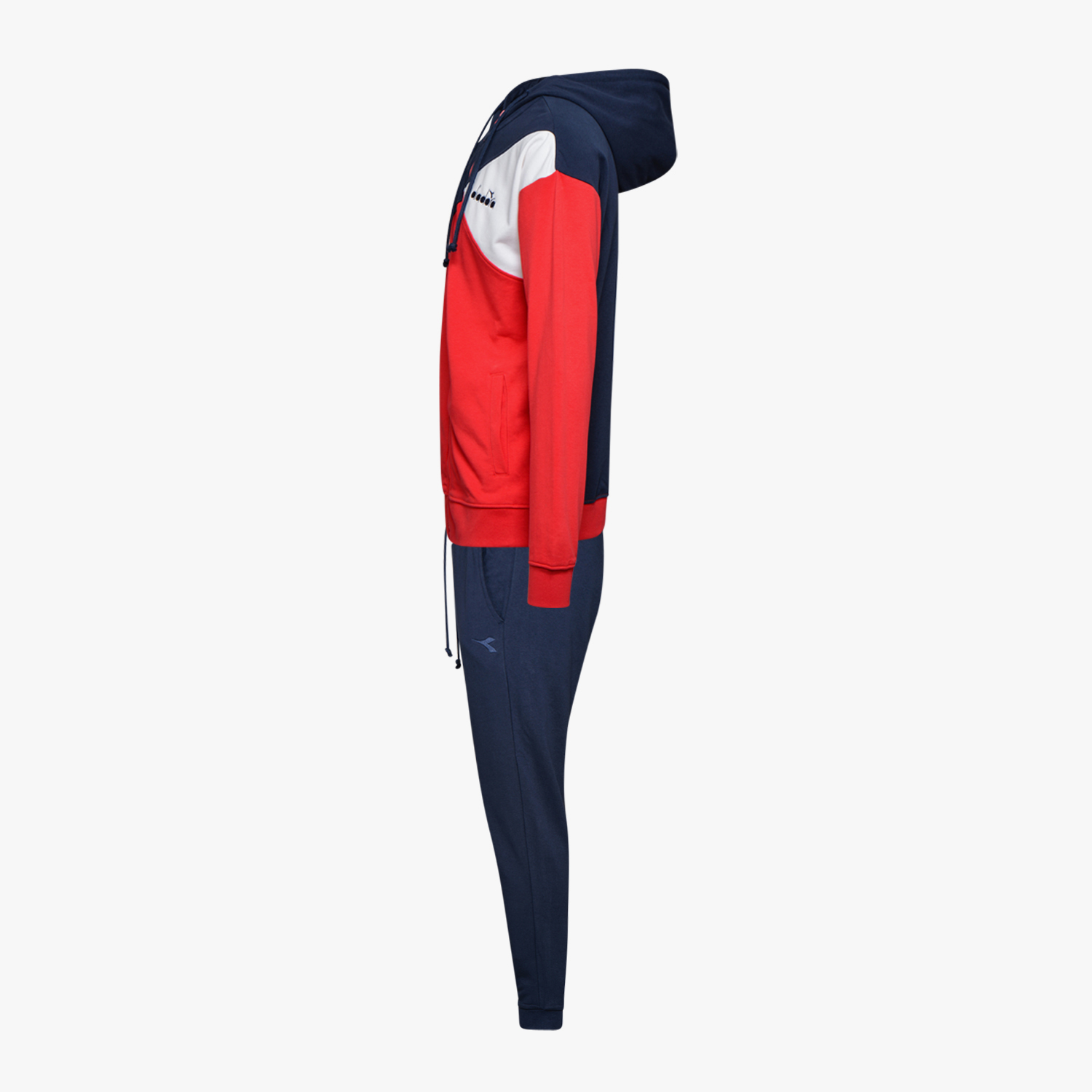 Diadora Tuta HD FZ Cuff Suit UNBRUSHED FL Core per Uomo