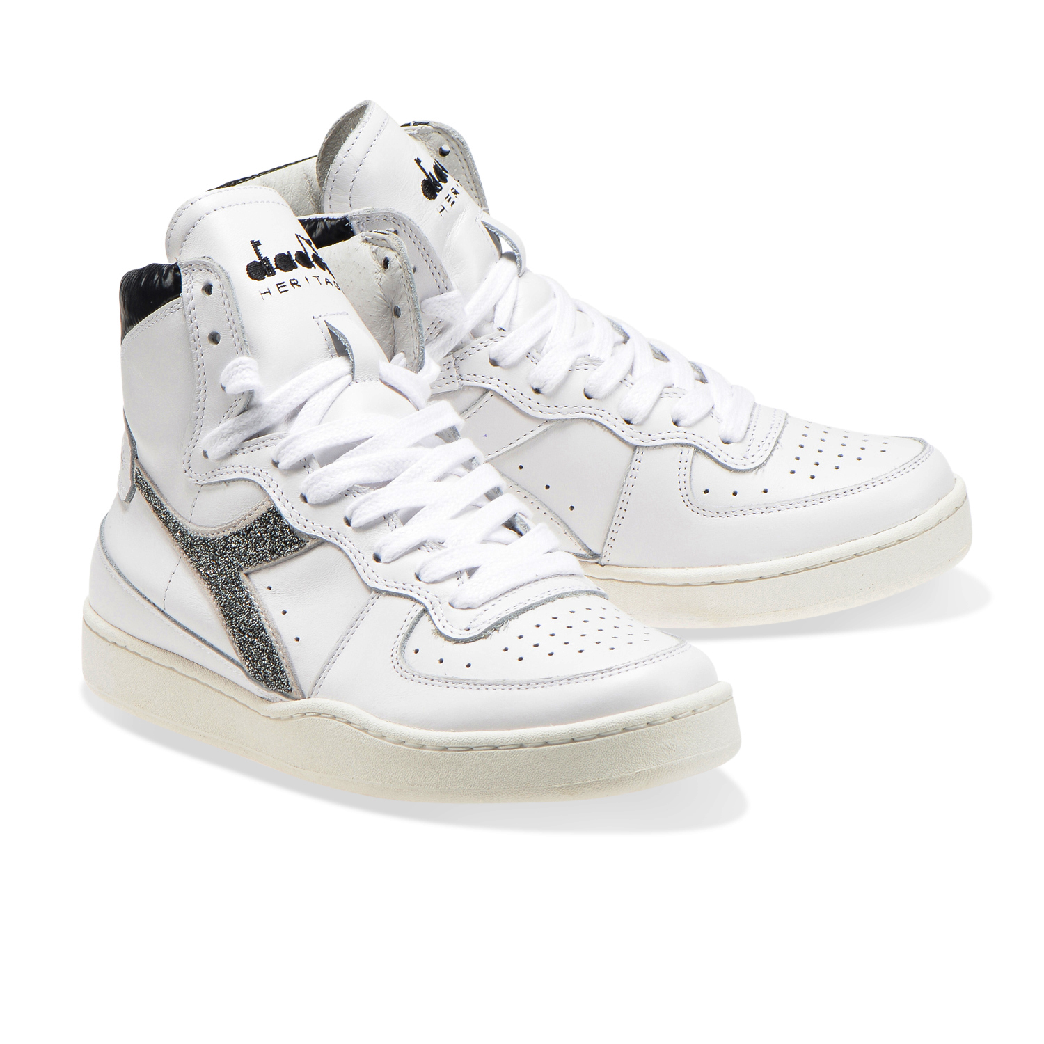 Diadora Heritage Sneakers MI BASKET LUX per donna | eBay Diadora Heritage Mi Basket Lux Donna