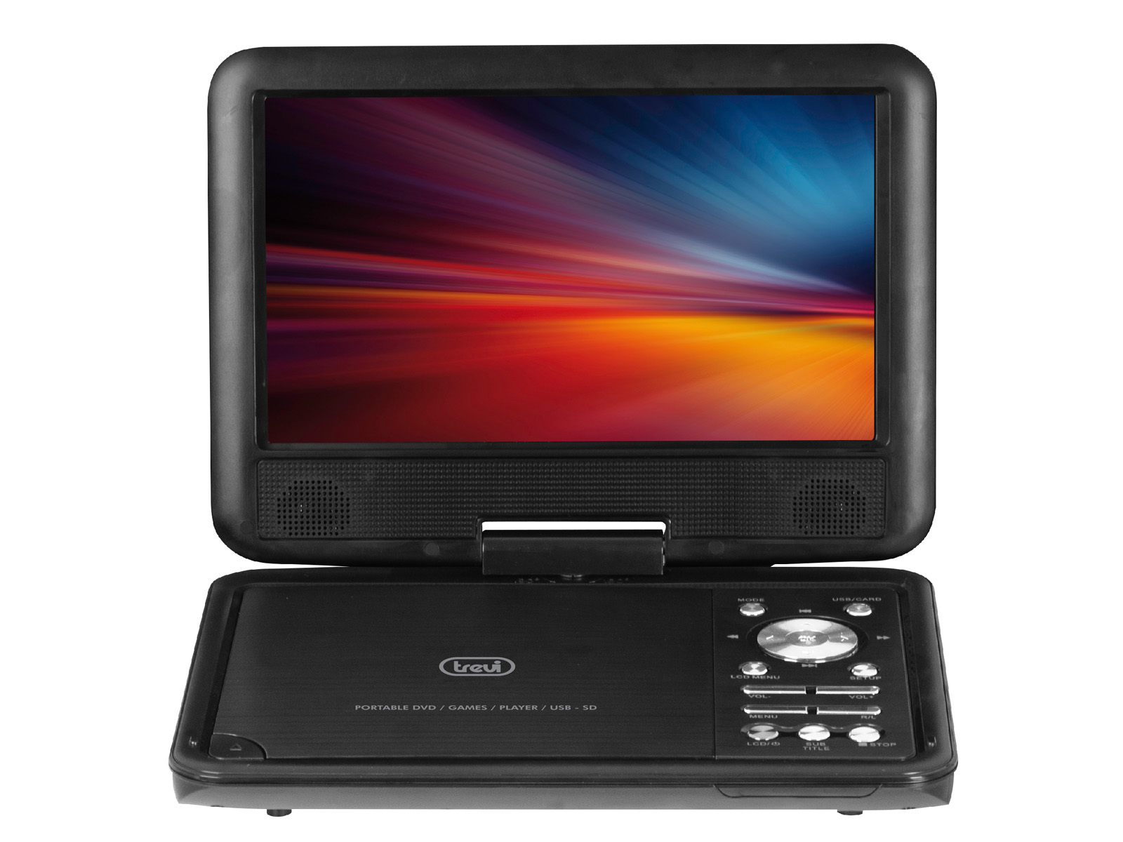 Trevi - Lettore DVD Portatile 9" USB SD 12V Trevi PDX 1409 S2 - Foto 6 di 6
